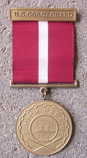 US Pre WWII Coast Guard Good Conduct Medal, Named, 1938 — image 2