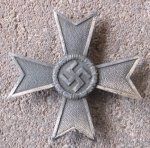 German WWII 1st Class War Service Cross Without Swords, W.Deumer …