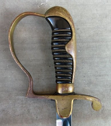 German WWII Heer Enlisted Mounted Troops Ordnance Saber, Eickhorn 1938 — image 2