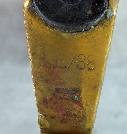 German WWII Heer Enlisted Mounted Troops Ordnance Saber, Eickhorn 1938 — image 3