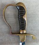 German WWII Heer Enlisted Mounted Troops Ordnance Saber, Eickhorn 1938