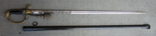 German Imperial Era, Bavarian Cavalry Officers Lionhead Sword, Eickhorn Mfg, Original Knot — image 8