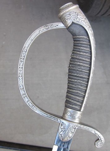 German Imperial Era, Bavarian Cuirassier Officers Sword, WKC Mfg. — image 3