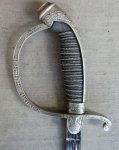 German Imperial Era, Bavarian Cuirassier Officers Sword, WKC Mfg.
