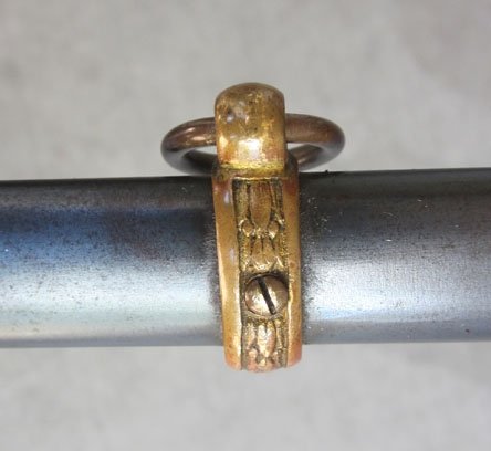 US Indian War Era, 1860 Staff Officers Sword, Etched Blade — image 12