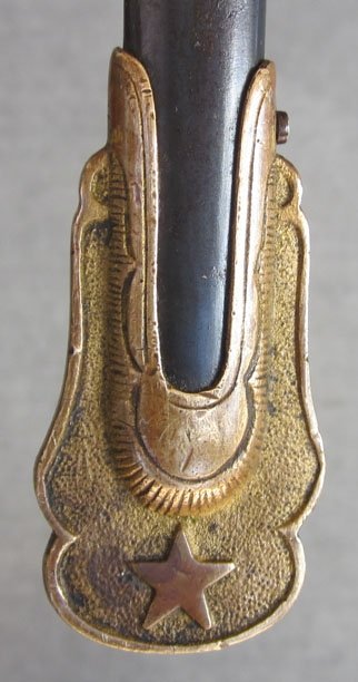 US Indian War Era, 1860 Staff Officers Sword, Etched Blade — image 13