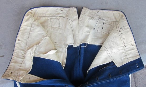 US IW-SAW Era, Issue/Dated Enlisted Infantry Corporal Trousers, Identified, 20th Kansas Infantry — image 11