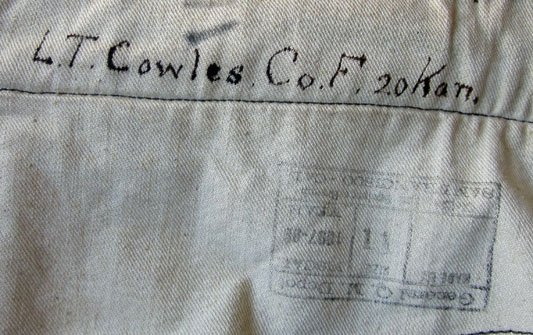 US IW-SAW Era, Issue/Dated Enlisted Infantry Corporal Trousers, Identified, 20th Kansas Infantry — image 5