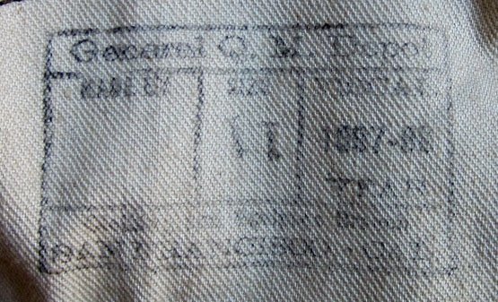 US IW-SAW Era, Issue/Dated Enlisted Infantry Corporal Trousers, Identified, 20th Kansas Infantry — image 6