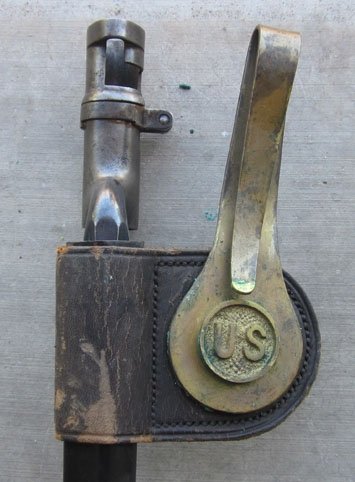 US IW-SAW Era, M1873 Bayonet & 1885 Pattern Scabbard — image 2