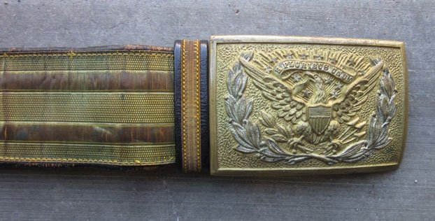 US IW-SAW Era, Army Field Grade Officer Dress Sword Belt — image 3