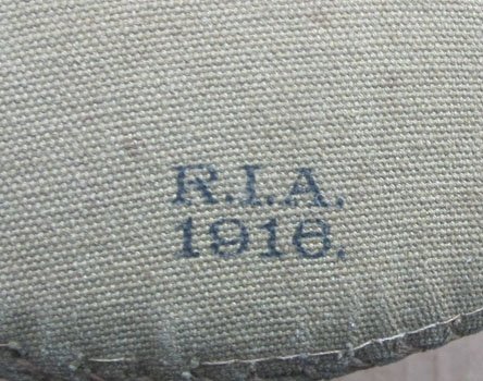 US Late Model M1878 Canteen, RIA 1916 Dated Cover — image 3