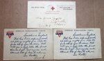 US WWI Texas Soldier, YMCA, Red Cross Postcard Lot, Company …