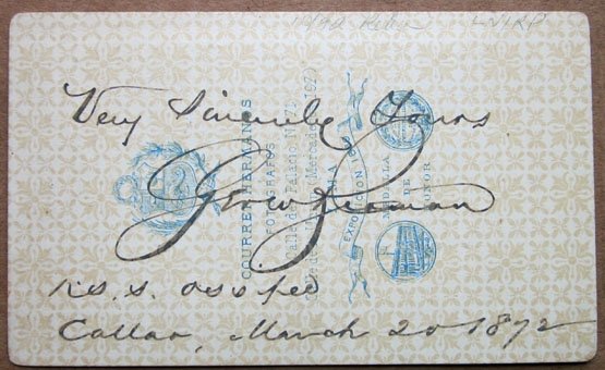 US Civil War, Spanish American War Era, US Navy Officer Identified CDV Image, USS Ossipee 1872, Retired As Rear Admiral USN — image 3