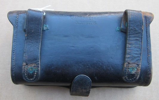 US IW-SAW Era, Rhodes Island Militia Ammunition Pouch, Watervliet Arsenal — image 3
