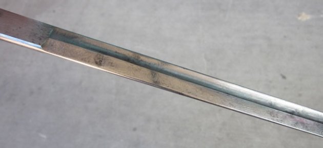 German Imperial Era, Old Model Infantry Officers Sword, Triple Etched Blade — image 6