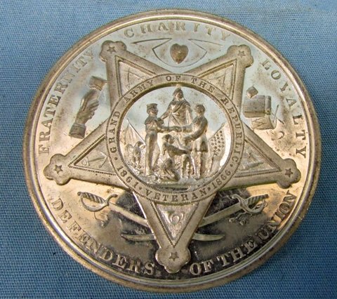  US Post Civil War GAR Table Medal — image 2