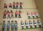 British Post WWII, Britains Soldier Lot, 22 Figures