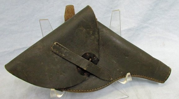  Italian WWII Leather Revolver Holster — image 2