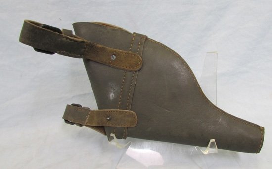 Italian WWII Leather Revolver Holster — image 3