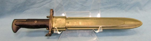  Taiwan Cold War Era, M1 Garand Bayonet, KS 60-6, IH Scabbard — image 2