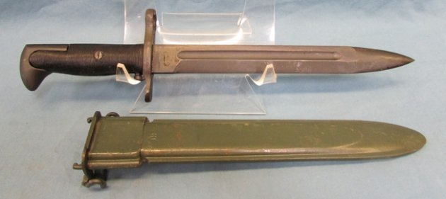  Taiwan Cold War Era, M1 Garand Bayonet, KS 60-6, IH Scabbard — image 5