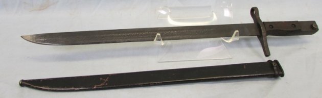  Japanese WWII Type 30 Bayonet Jinsen Arsenal, Square Pommel — image 4