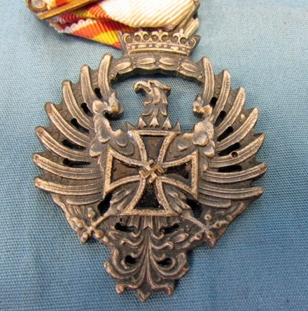 Spanish Blue Division Eastern Front Medal & Box — image 3