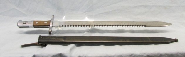  Swiss Model 1914 Pioneer Bayonet, Waffenfabrik Neuhasen — image 3