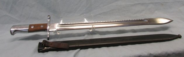  Swiss Model 1914 Pioneer Bayonet, Waffenfabrik Neuhasen — image 4