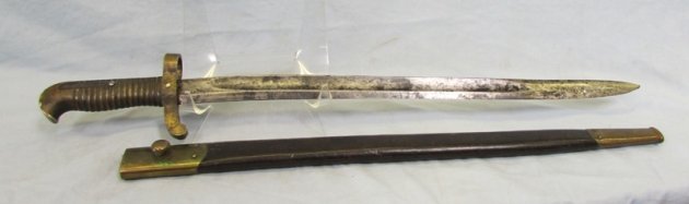  US Civil War, Zouave Rifle Bayonet, — image 3