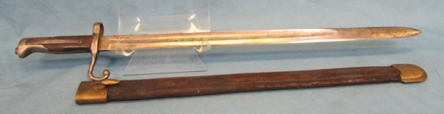  Italian M1871 Bayonet Torino Arsenal, Long Spring Grip — image 5