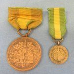 US Numbered Mexican Border Service Medal & Miniature