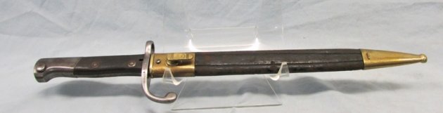  Brazilian M1908 Mauser Bayonet, German Mfg — image 3