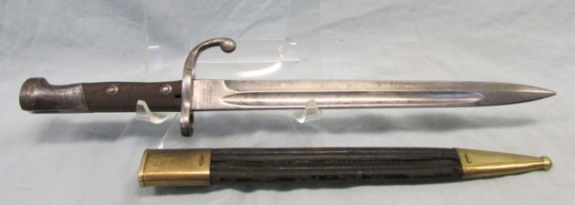  Brazilian M1908 Mauser Bayonet, German Mfg — image 6
