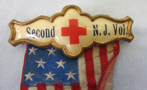  US Post Civil War GAR Reunion Ribbon, 2nd New Jersey Infantry 1899 — image 2
