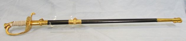  US Cold War US Navy Officers Sword, German Mfg., A Beauty — image 2