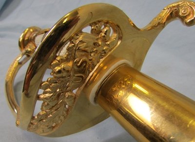  US Cold War US Navy Officers Sword, German Mfg., A Beauty — image 3