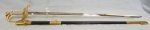 US Cold War US Navy Officers Sword, German Mfg., A …
