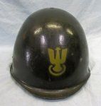 Polish Cold War Era, Wz67 Steel Helmet & Liner