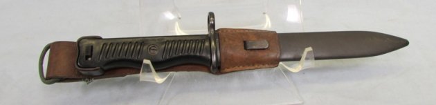  Yugoslavia Cold War M1956 Submachine Gun Bayonet & Scabbard — image 2