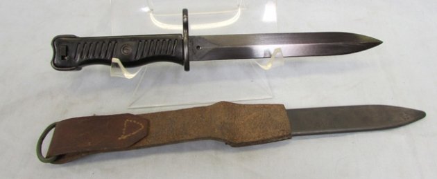  Yugoslavia Cold War M1956 Submachine Gun Bayonet & Scabbard — image 4