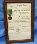 French, Franco-Prussian Veteran's Medal & Document Set