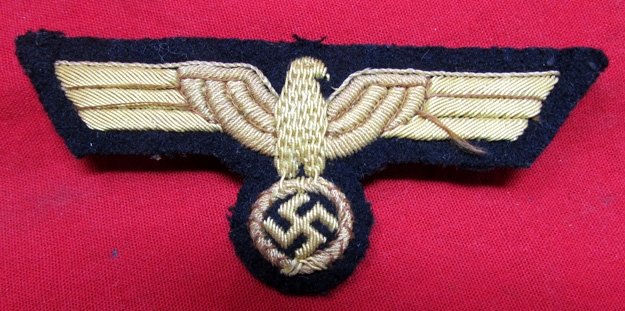 German WWII Kriegsmarine Celulon Embroidered Coat Eagle — image 2