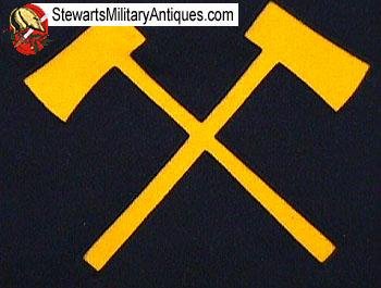  US Indian War Era Cavalry Pioneer Brassards, Pair — image 3