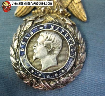  French Second Empire, Medaille Militaire, Napoleon III Profile — image 3
