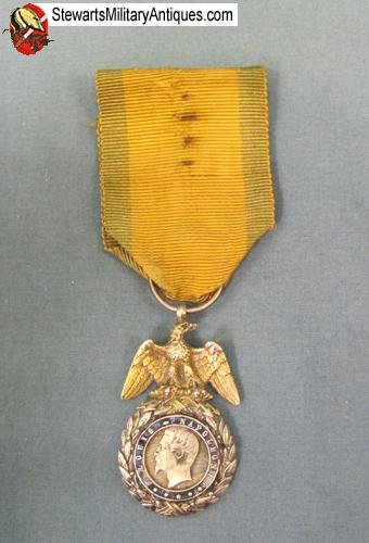  French Second Empire, Medaille Militaire, Napoleon III Profile — image 5