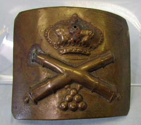  Spanish, Spanish American War Era Artillery Enlisted Buckle — image 2