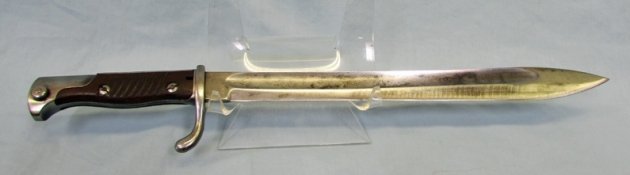  German WWI 98/05 Bayonet , Crown W 17, Carl Eickhorn Mfg. — image 2