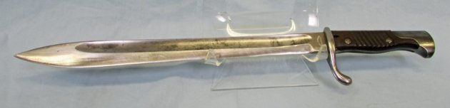  German WWI 98/05 Bayonet , Crown W 17, Carl Eickhorn Mfg. — image 3